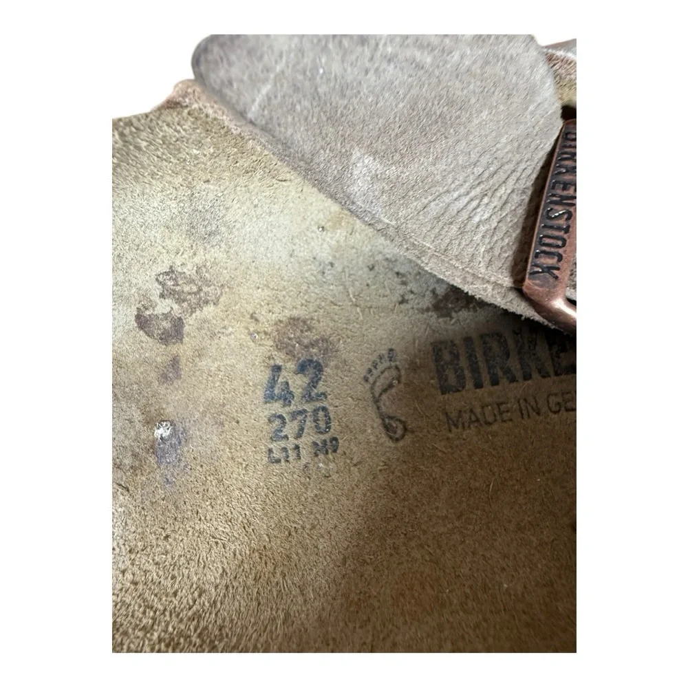 Birkenstock Taupe Suede‎ Sandals